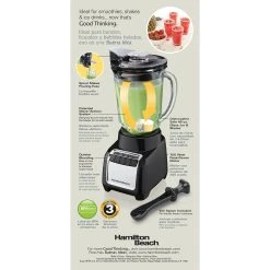 Recertified Wave-Action® Blender -Kitchenware Sales Shop 53521 PKG Side