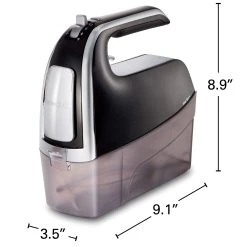 Hamilton Beach 6 Speed Hand Mixer With Pulse And Snap-On Case -Kitchenware Sales Shop 62620 VPA 08