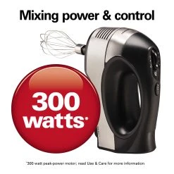 6 Speed Performance Hand Mixer With Case And Attachments 9 6 Speed Performance Hand Mixer With Case And Attachments -Kitchenware Sales Shop 62646F VPA 03