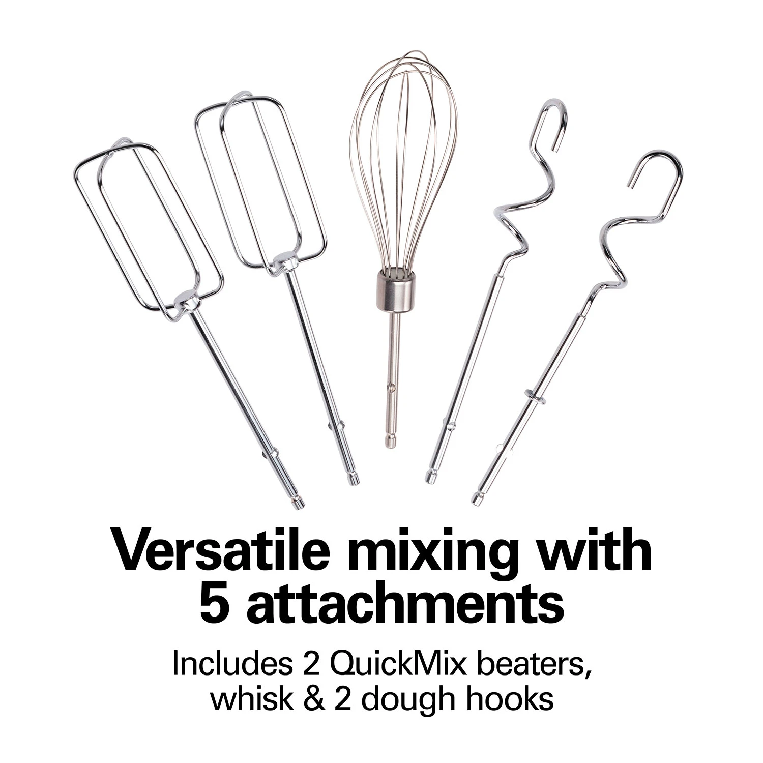 6 Speed Performance Hand Mixer With Case And Attachments 5 6 Speed Performance Hand Mixer With Case And Attachments - Image 5