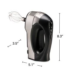 6 Speed Performance Hand Mixer With Case And Attachments 13 6 Speed Performance Hand Mixer With Case And Attachments -Kitchenware Sales Shop 62646F VPA 08