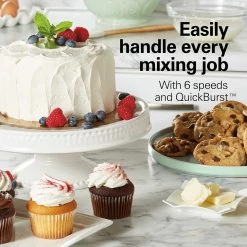 6 Speed Hand Mixer With Quick Burst™ And Snap-On Case -Kitchenware Sales Shop 62690 VPA 03