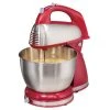 Hamilton Beach 6 Speed Classic Stand Mixer, Red