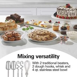 6 Speed Stand Mixer, White -Kitchenware Sales Shop 64655 VPA 03