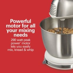 6 Speed Stand Mixer, White -Kitchenware Sales Shop 64655 VPA 04