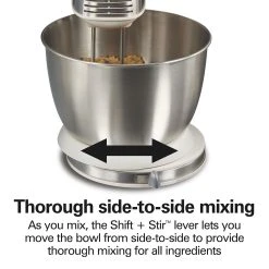 6 Speed Stand Mixer, White -Kitchenware Sales Shop 64655 VPA 05