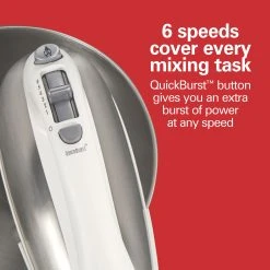 6 Speed Stand Mixer, White -Kitchenware Sales Shop 64655 VPA 06