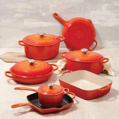 Le Creuset Signature Enameled Cast Iron 11-Piece Ultimate Cookware Set