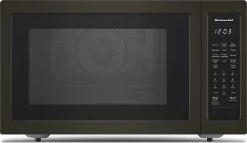 KitchenAid KMCC5015GBS 21 3/4" Countertop Convection Microwave Oven - 1000 Watt - Black Stainless Steel W/PrintShield Finish