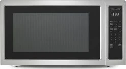 KitchenAid KMCS3022GSS 24" Countertop Microwave Oven - 1200 Watt - Stainless Steel