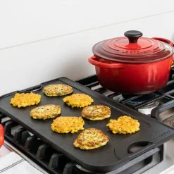 Le Creuset Giant Reversible Grill / Griddle -Kitchenware Sales Shop L2066B 20 gallery2