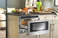 Monogram ZWL1126SRSS 24" 1.2 Cu. Ft. Drawer Microwave - Stainless Steel -Kitchenware Sales Shop Monogram ZWL1126SRSS 6