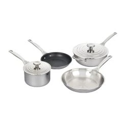 Le Creuset Signature Stainless Steel 6-Piece Cookware Set
