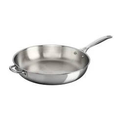 Kitchenware Sales Shop 14 Le Creuset Stainless Steel Deep Fry Pan