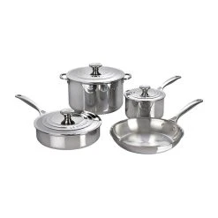 Le Creuset Signature Stainless Steel 7-Piece Cookware Set