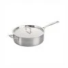 Le Creuset Classic Stainless Steel Sauté Pan With Lid