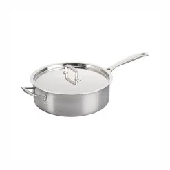 Le Creuset Classic Stainless Steel Sauté Pan With Lid
