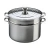 Le Creuset Signature Stainless Steel Stockpot With Colander Insert