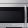 Samsung ME16A4021AS 1.6 Cu. Ft. Over-the-Range Microwave With Auto Cook In Stainless Steel