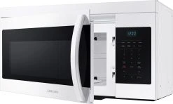 Samsung ME16A4021AW 1.6 Cu. Ft. Over-the-Range Microwave With Auto Cook In White -Kitchenware Sales Shop Samsung ME16A4021AW 7