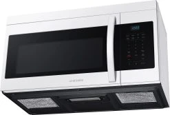 Samsung ME16A4021AW 1.6 Cu. Ft. Over-the-Range Microwave With Auto Cook In White -Kitchenware Sales Shop Samsung ME16A4021AW 8