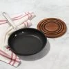 Le Creuset Toughened Nonstick PRO Fry Pan And Magnetic Wooden Trivet Set