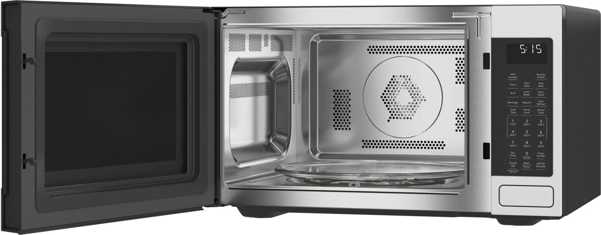 Cafe CEB515P4NWM 1.5 Cu. Ft. Countertop Convection/Smart Microwave Oven - Matte White - Image 3