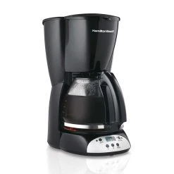 Hamilton Beach 12 Cup Programmable Coffee Maker For Cone Filters