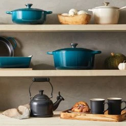 Le Creuset Round Dutch Oven -Kitchenware Sales Shop deep teal g4