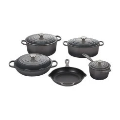 Le Creuset Signature Enameled Cast Iron 9-Piece Cookware Set -Kitchenware Sales Shop ecom2301 97fss