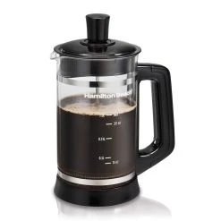 Hamilton Beach French Press Coffee Maker With Cocoa Attachment