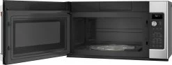 CVM521P2MS1 Cafe 2.1 Cu. Ft. Over-the-Range Microwave - Steam Cook, 1000 Watts -Kitchenware Sales Shop ge cafe cvm521p2ms1 1