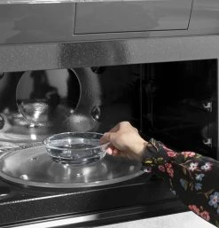 CVM521P2MS1 Cafe 2.1 Cu. Ft. Over-the-Range Microwave - Steam Cook, 1000 Watts -Kitchenware Sales Shop ge cafe cvm521p2ms1 3