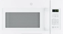 GE JNM3163DJWW 1.6 Cu. Ft. Over The Range Microwave Oven, 1000 W, 300 CFM - White