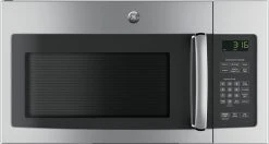 GE JNM3163RJSS 1.6 Cu. Ft. Over The Range Microwave Oven, 1000 W, 300 CFM - Stainless Steel