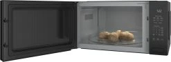 GE PEB7227DLBB Profile 24" Built-In/Countertop 2.2 Cu. Ft. 1100 W Microwave - Black -Kitchenware Sales Shop ge profile peb7227dlbb 3