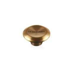 Le Creuset Signature Stainless Steel Knob -Kitchenware Sales Shop gold medium 47 2