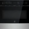 Jenn-Air JMDFS24HM Noir 24" Under Counter Microwave Oven With Drawer Design - Floating Glass Black