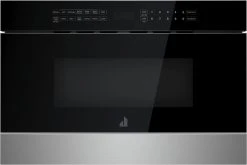 Jenn-Air JMDFS24HM Noir 24" Under Counter Microwave Oven With Drawer Design - Floating Glass Black