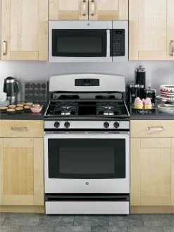 GE JVM3160RFSS 1.6 Cu. Ft. Over-the-Range Microwave Oven - Stainless Steel -Kitchenware Sales Shop jvm3160rfss ge 16 cu ft over the range microwave oven stainless steel 5