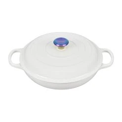 Le Creuset Braiser With Iridescent Knob -Kitchenware Sales Shop ls2532 3016si