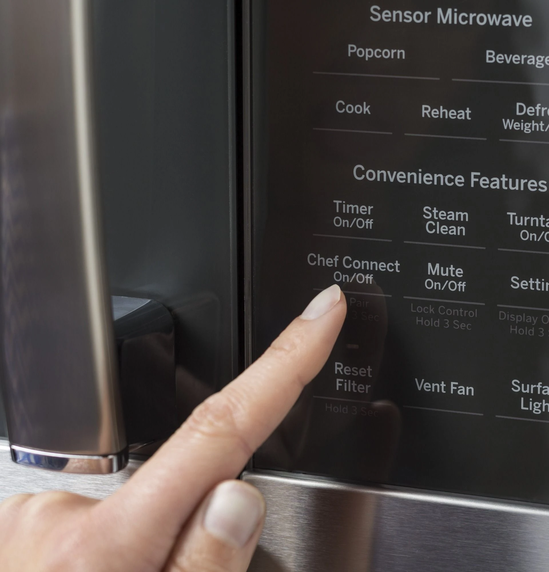 GE PVM9215SKSS Profile 2.1 Cu. Ft. Over The Range Sensor Microwave - Stainless Steel - Image 6