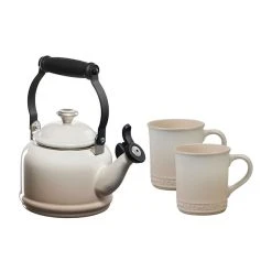 Le Creuset Demi Kettle And Mugs Set -Kitchenware Sales Shop qs9403 716 ss