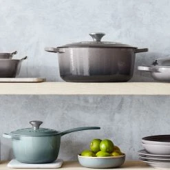 Le Creuset Round Dutch Oven -Kitchenware Sales Shop rdo oyster g1