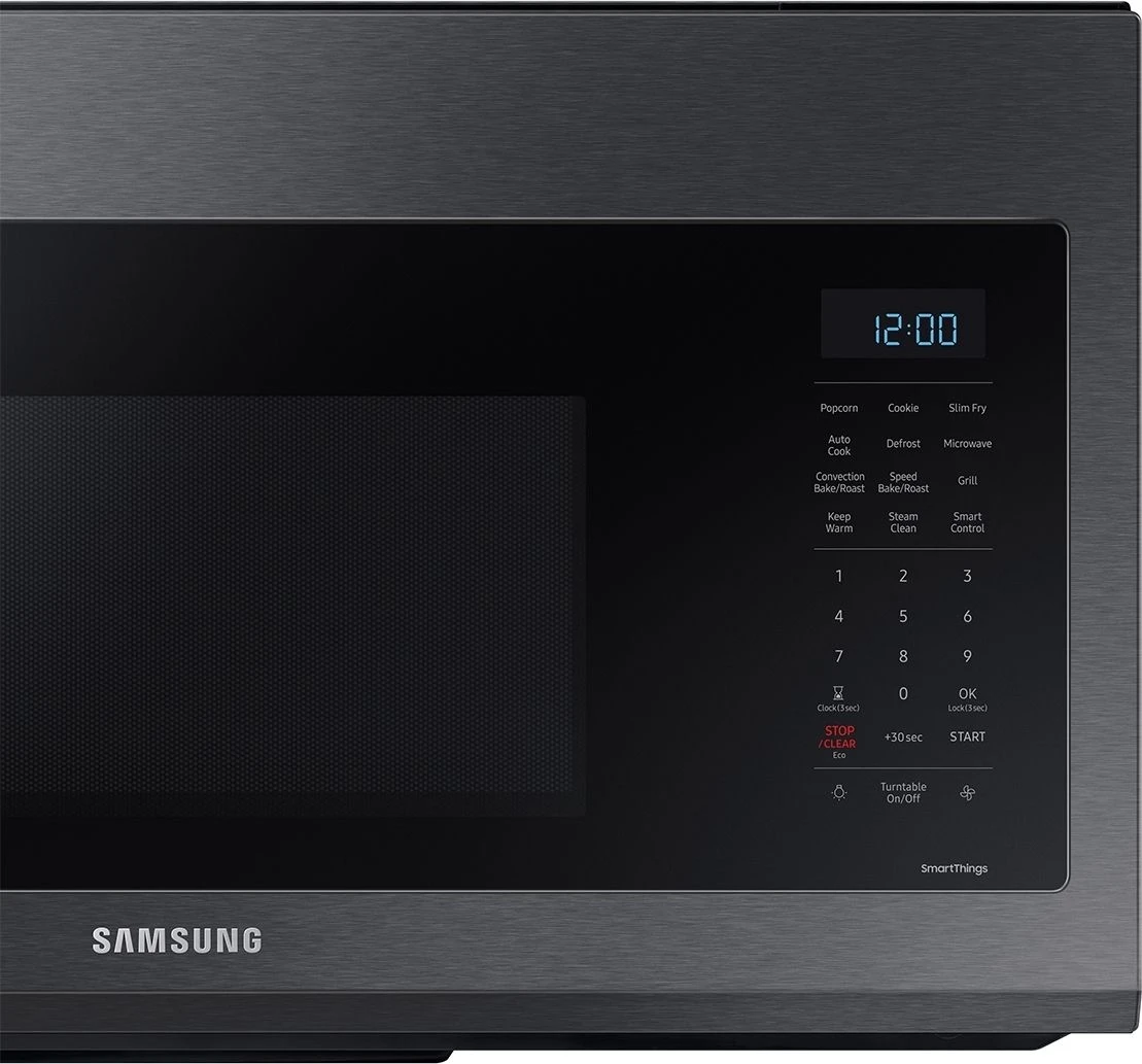 Samsung MC17T8000CG 1.7 Cu Ft. Smart Over-the-Range Microwave With Convection & Slim Fry In Black Stainless Steel 9 Samsung MC17T8000CG 1.7 Cu Ft. Smart Over-the-Range Microwave With Convection & Slim Fry In Black Stainless Steel - Image 9