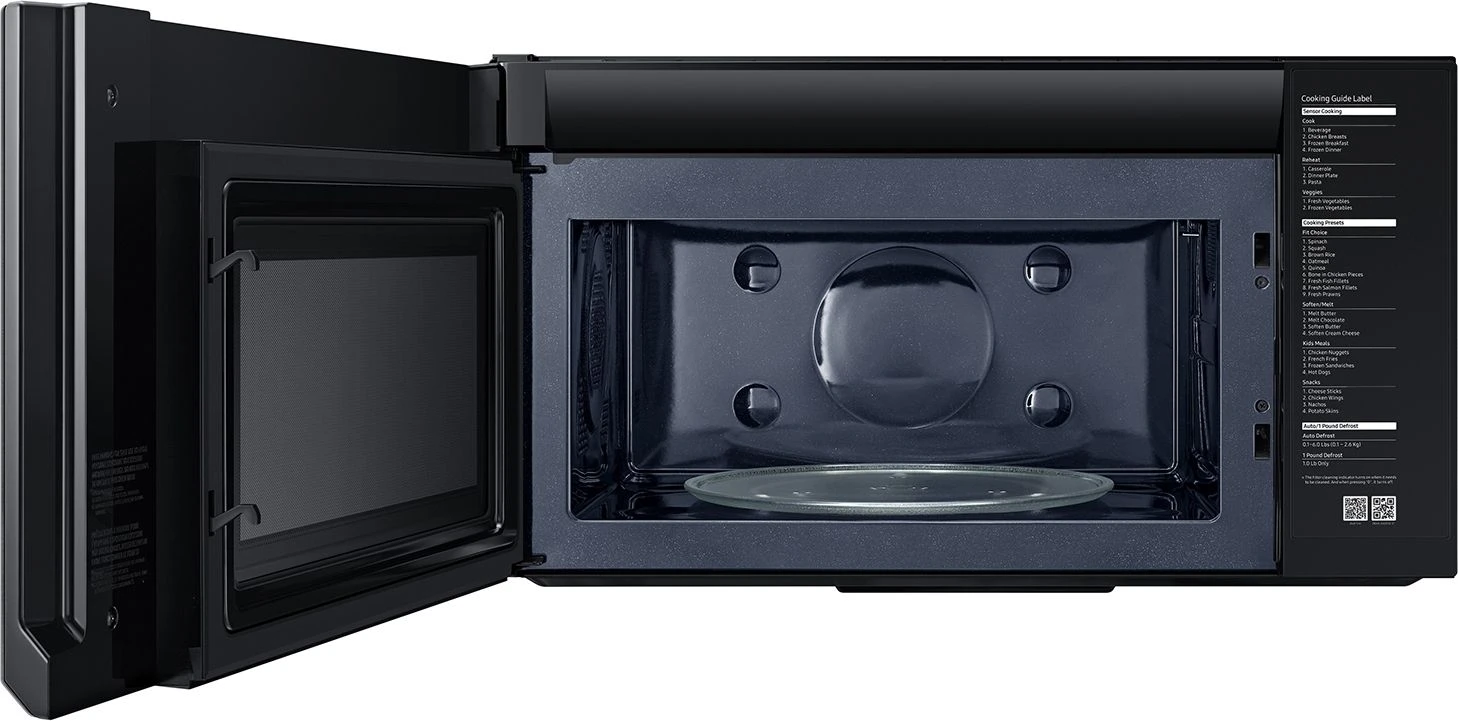 Samsung MC17T8000CG 1.7 Cu Ft. Smart Over-the-Range Microwave With Convection & Slim Fry In Black Stainless Steel 3 Samsung MC17T8000CG 1.7 Cu Ft. Smart Over-the-Range Microwave With Convection & Slim Fry In Black Stainless Steel - Image 3