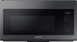 Samsung MC17T8000CG 1.7 Cu Ft. Smart Over-the-Range Microwave With Convection & Slim Fry In Black Stainless Steel