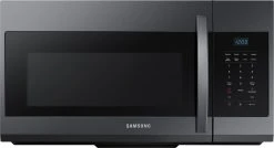 Samsung ME17R7021EG 1.7 Cu. Ft. Over-the-Range Microwave In Black Stainless Steel