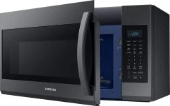 Samsung ME19R7041FG 1.9 Cu. Ft. Over-the-Range Microwave With Sensor Cooking In Black Stainless Steel -Kitchenware Sales Shop samsung me19r7041fg 1
