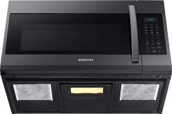 Samsung ME19R7041FG 1.9 Cu. Ft. Over-the-Range Microwave With Sensor Cooking In Black Stainless Steel -Kitchenware Sales Shop samsung me19r7041fg 2